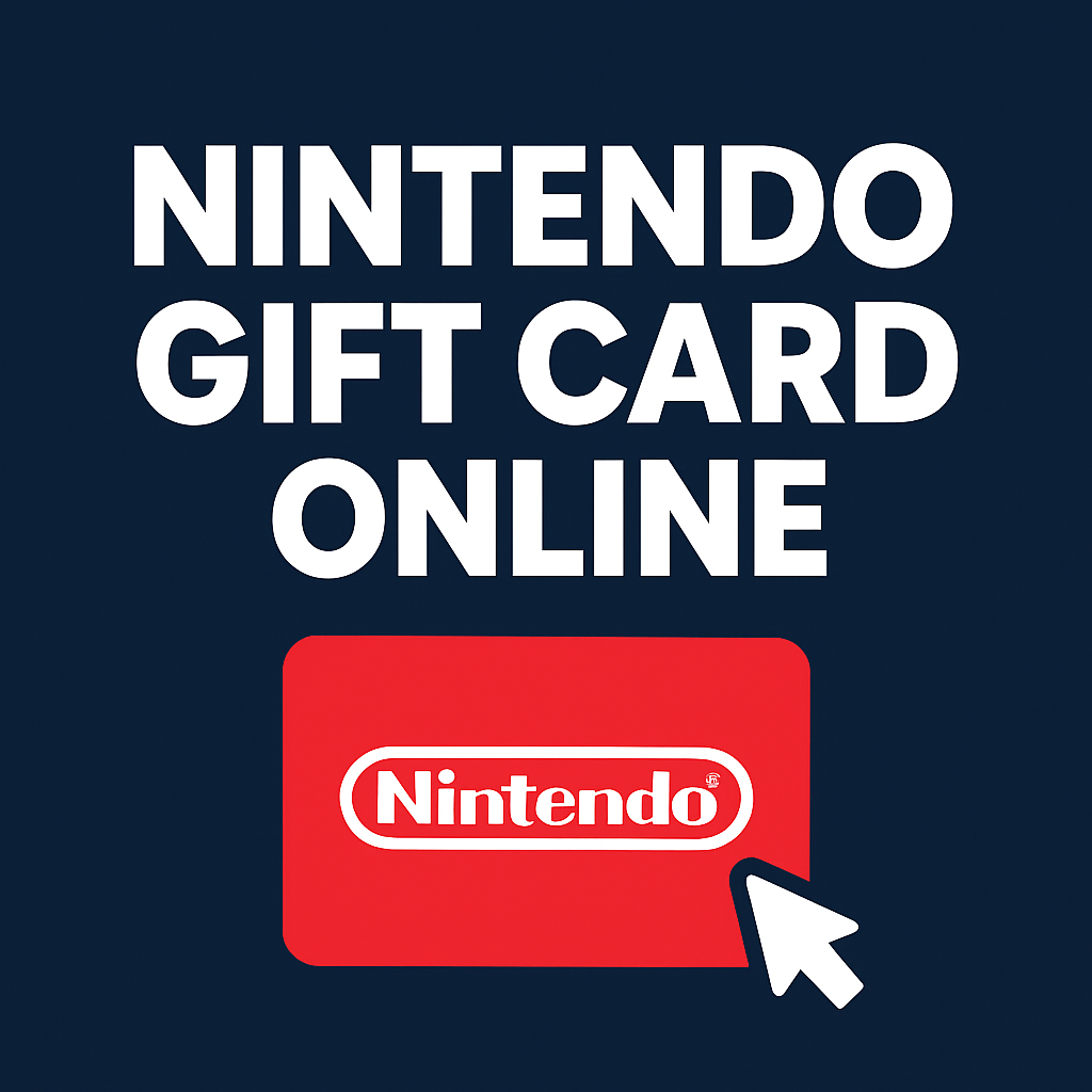 Nintendo Gift Card online