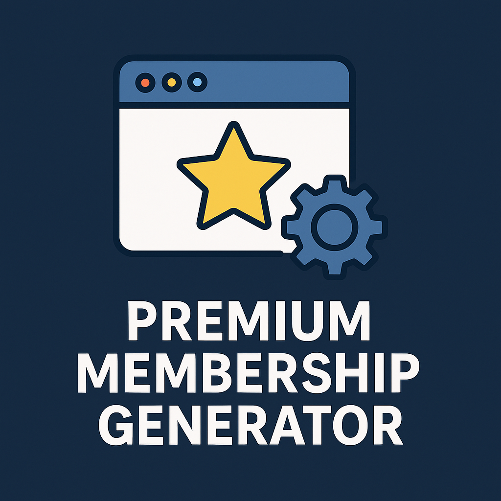 PREMIUM MEMBERSHIP GENERATOR